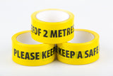 2 Metres Safe Distancing - Floor Tape