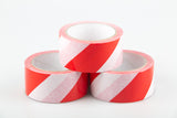 Safe Distance Red/White Warning - Floor Tape