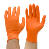 Black Mamba 'Orange' Nitrile Gloves